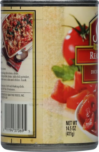 S&W® Ready Cut Diced Tomatoes Perspective: left