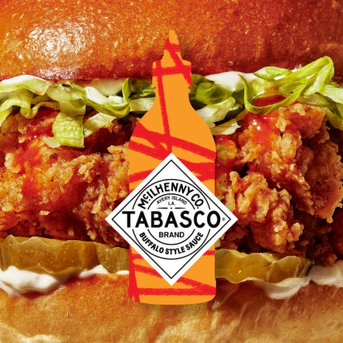 TABASCO®  Buffalo Style Sauce 8.6 fl oz Perspective: left