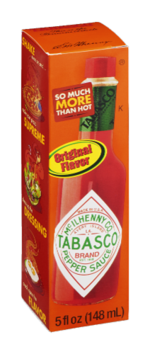 Tabasco Pepper Sauce Perspective: left