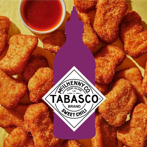 TABASCO® Sweet Chili, 11 fl oz Squeezable Bottle Perspective: left