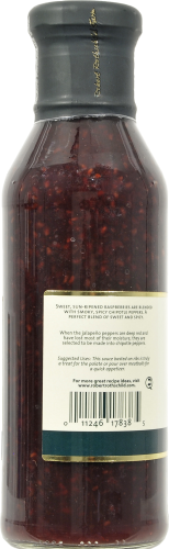 Rothschild Hot Pepper Raspberry Chipotle Sauce Perspective: left