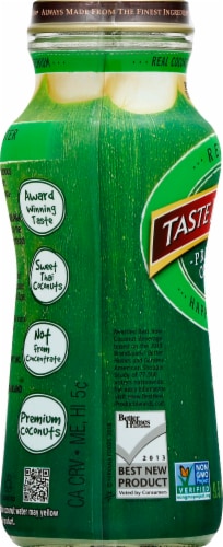 Taste Nirvana Real Coconut Water Perspective: left