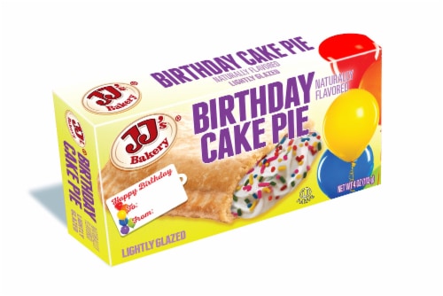 JJ's Bakery® Birthday Cake Pie Perspective: left