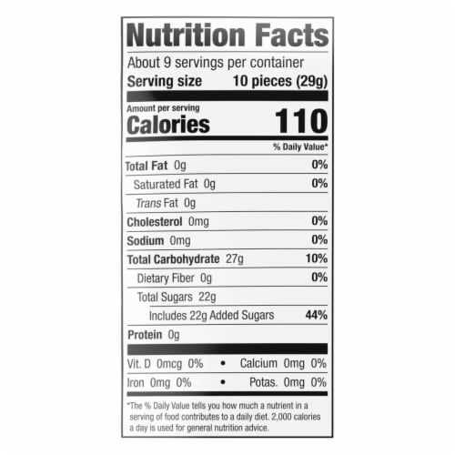 Brach's® Spiced Jelly Beans Easter Candy Bag Perspective: left