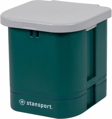 Stansport Easy-Go Portable Toilet - Green Perspective: left
