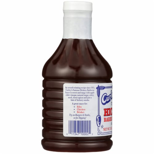 Curley's™ Famous Hickory BBQ Sauce Perspective: left