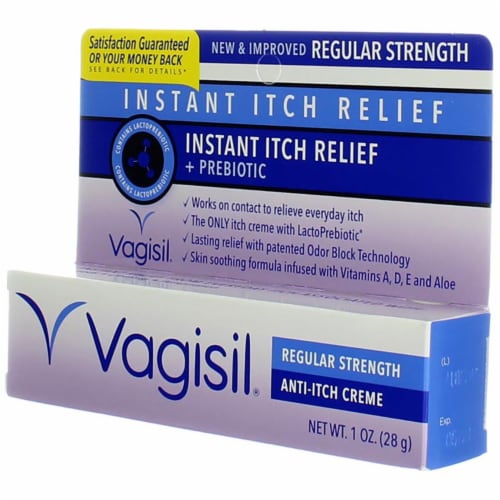 Vagisil® Regular Strength Anti-Itch Creme Perspective: left