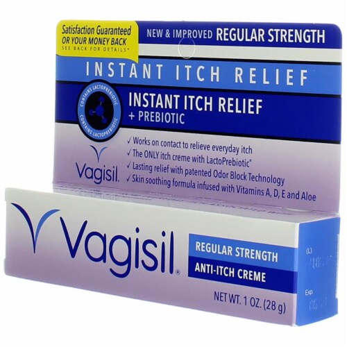 Vagisil® Regular Strength Anti-Itch Creme Perspective: left