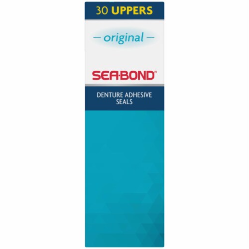Sea-Bond® Original Denture Adhesive Seals for Uppers Perspective: left