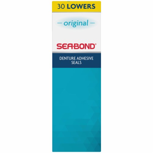 Sea-Bond® Original Denture Adhesive Seals for Lowers, 4 pk / 30 ct - Baker's