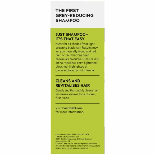 Just For Men ControlGX Grey Reducing Shampoo Perspective: left