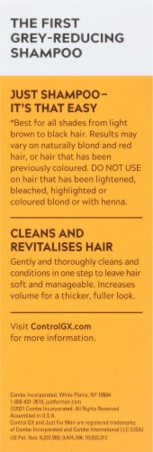 Just for Men® Control GX® Gray Reducing 2-in-1 Shampoo & Conditioner Perspective: left