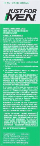 Just For Men H-45 Dark Brown Shampoo-In Hair Color Treatment Perspective: left