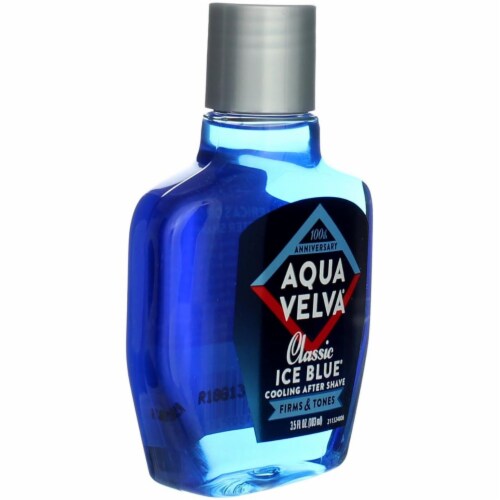 Aqua Velva® Classic Ice Blue Cooling After Shave Perspective: left