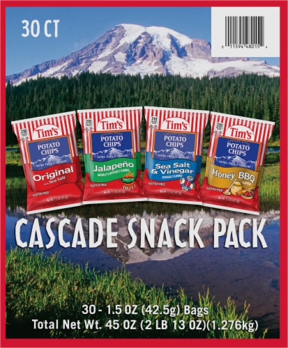 Tim's® Kettle Chips Cascade Variety Pack Perspective: left