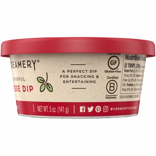 Vermont Creamery Classic Goat Cheese Dip Perspective: left