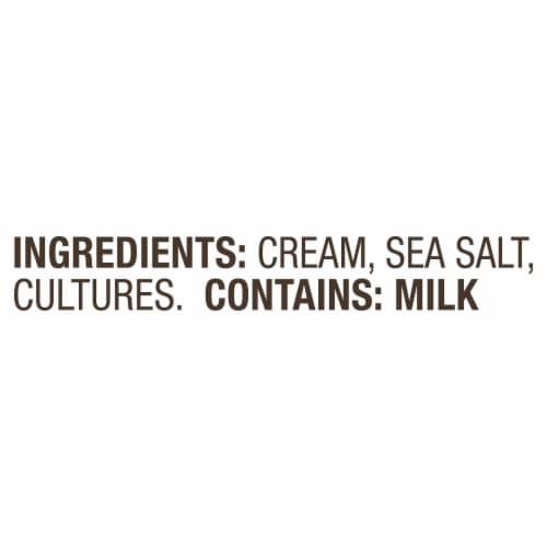 Vermont Creamery® Sea Salt Cultured Butter Sticks Perspective: left