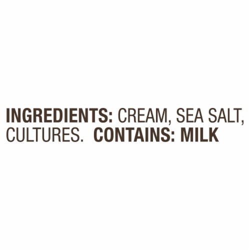 Vermont Creamery® Sea Salt Cultured Butter Sticks Perspective: left