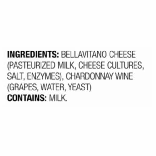 Sartori BellaVitano Chardonnay Cheese 5.3 oz Perspective: left