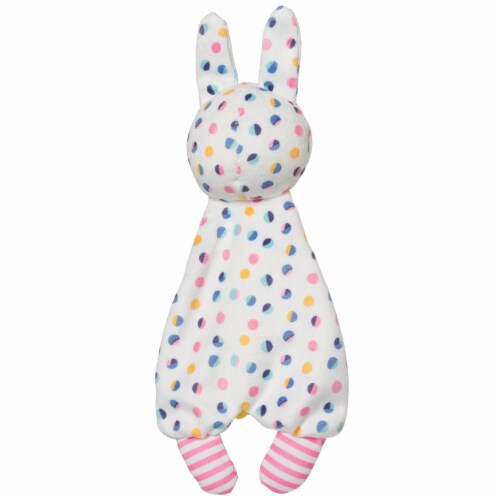 Manhattan Toy Cherry Blossom Days Baby Bunny Blankie and Teether Perspective: left