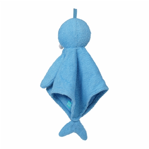 Manhattan Toy Walter Walrus Scrub-a-Dubbie Bathtime Puppet Washcloth Perspective: left
