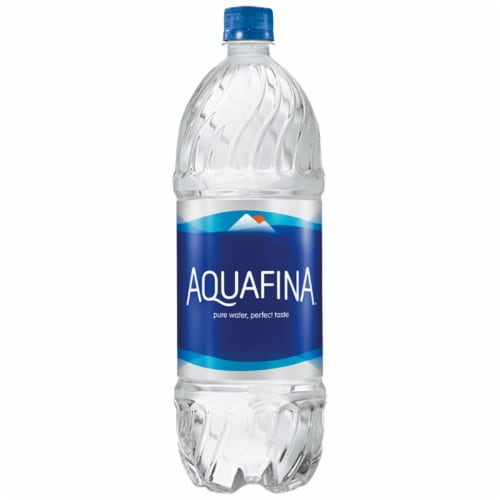 Aquafina® Purified Drinking Bottled Water Perspective: left