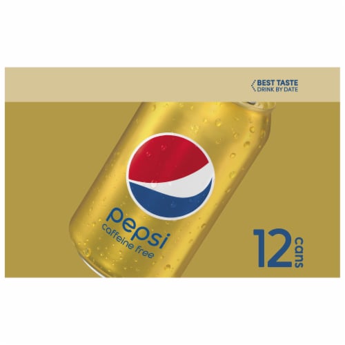Pepsi Cola Caffeine Free Soda Perspective: left