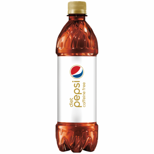 Diet Pepsi Caffeine Free Soda Perspective: left