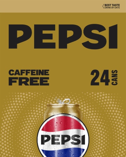 Pepsi Caffeine Free Cola Soda Perspective: left