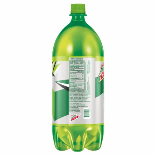 Diet Mountain Dew® Soda Bottle Perspective: left