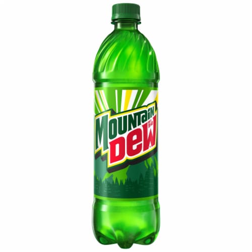 Mountain Dew® Soda Bottles Perspective: left