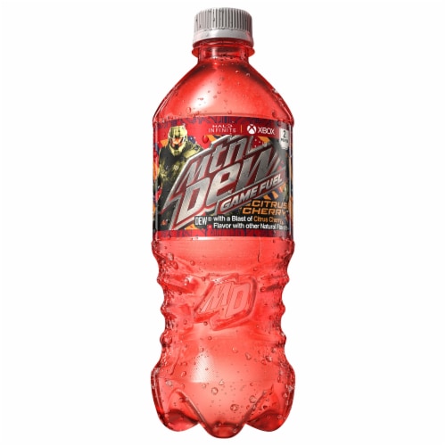 Mountain Dew® Game Fuel Citrus Cherry Soda Bottle, 20 fl oz King Soopers