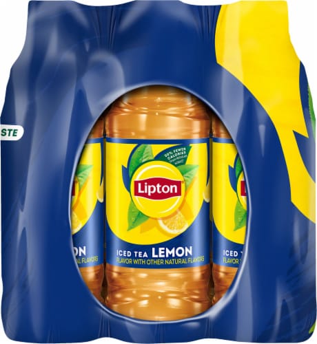 Lipton® Lemon Iced Tea Multipack Bottles Perspective: left