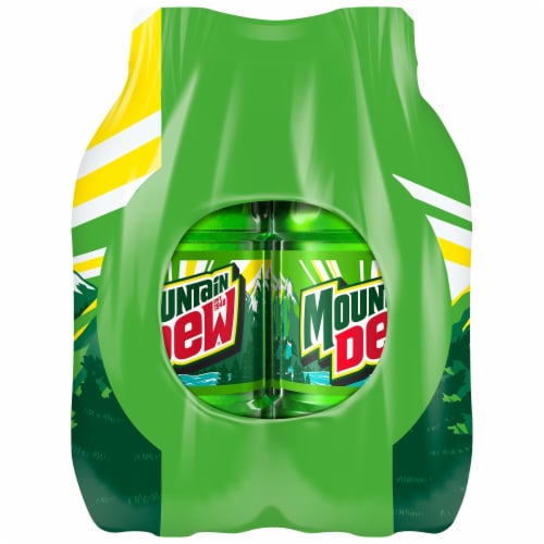 Mountain Dew® Soda Bottles Perspective: left