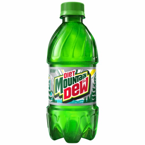 Diet Mountain Dew® Soda Bottles Perspective: left