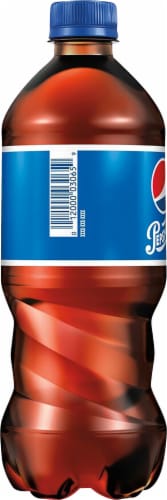 Pepsi Cola Real Sugar Soda Perspective: left