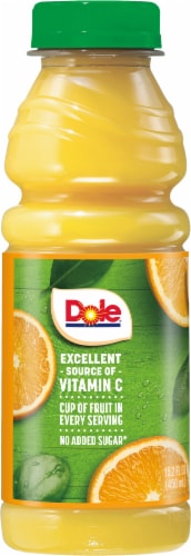 Dole 100 Orange Juice 15.2 fl oz Foods Co