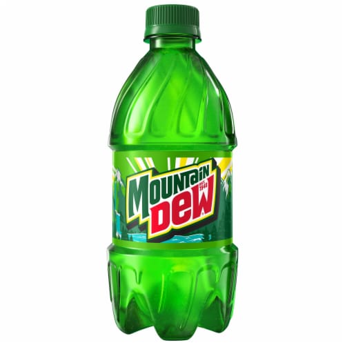 Mountain Dew® Soda Bottles Perspective: left