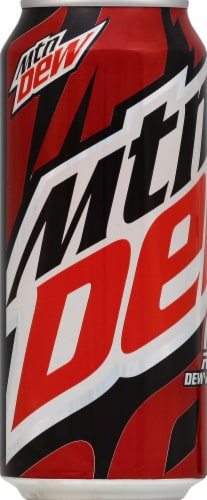 Mountain Dew Code Red Soda Perspective: left