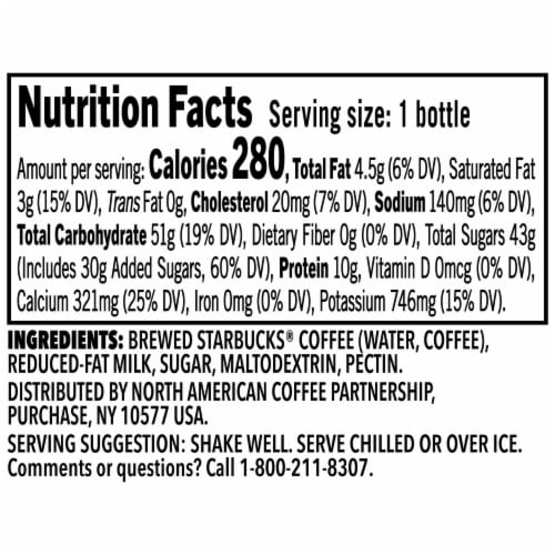 Starbucks® Frappuccino® Caramel Iced Coffee Drink Perspective: left