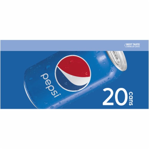 Pepsi Cola® Soda 20 Pack Perspective: left