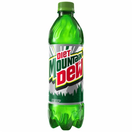 Diet Mountain Dew® Soda Bottles Perspective: left