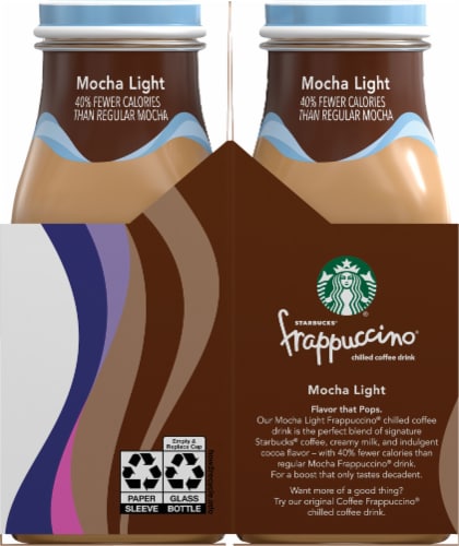 Starbucks Frappuccino Iced Coffee Drink, 4 bottles / 9.5 fl oz - Kroger