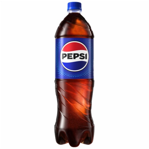 Pepsi Cola® Soda Bottle Perspective: left