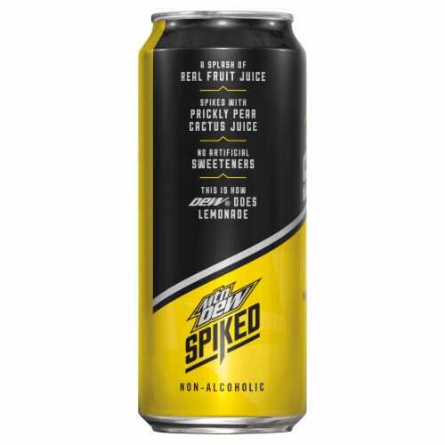 Mountain Dew Spiked Original Citrus Lemonade Perspective: left