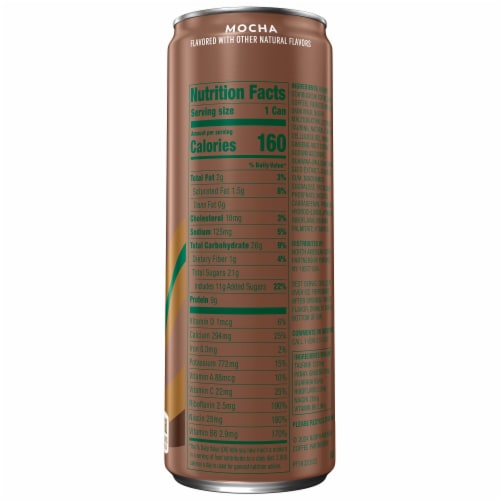Starbucks® DoubleShot® Mocha Energy Coffee Beverage Perspective: left