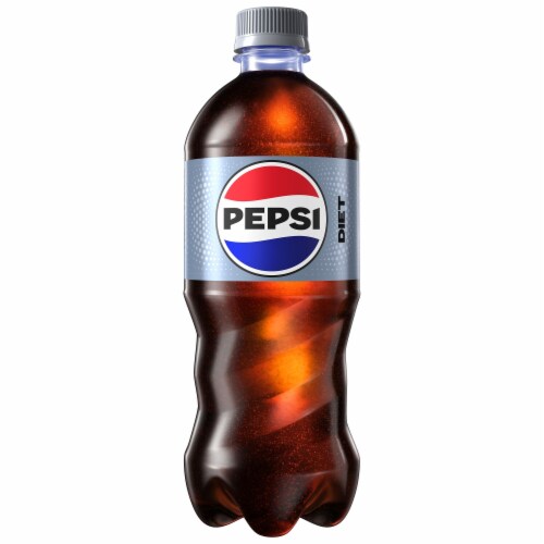 Diet Pepsi Cola® Soda Bottle Perspective: left