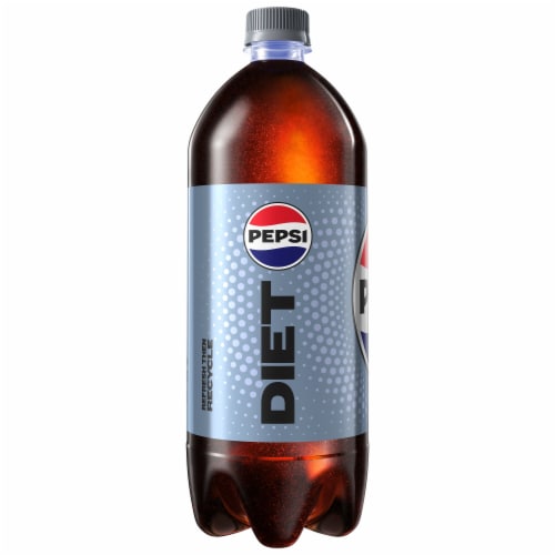 Diet Pepsi Cola Soda Perspective: left