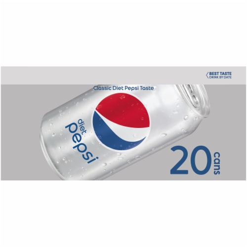 Diet Pepsi® Cola Soda Perspective: left