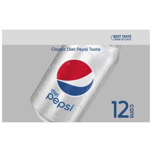 Diet Pepsi Cola Soda Perspective: left